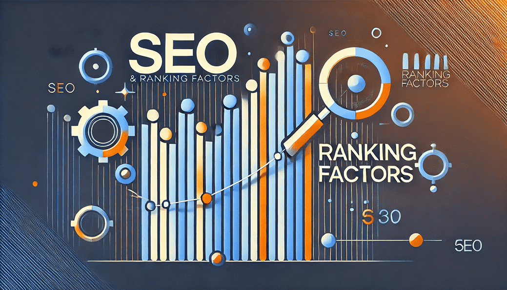 Graph showcasing data-driven insights on SEO ranking factors, including content length, page speed, backlinks, and mobile-friendliness